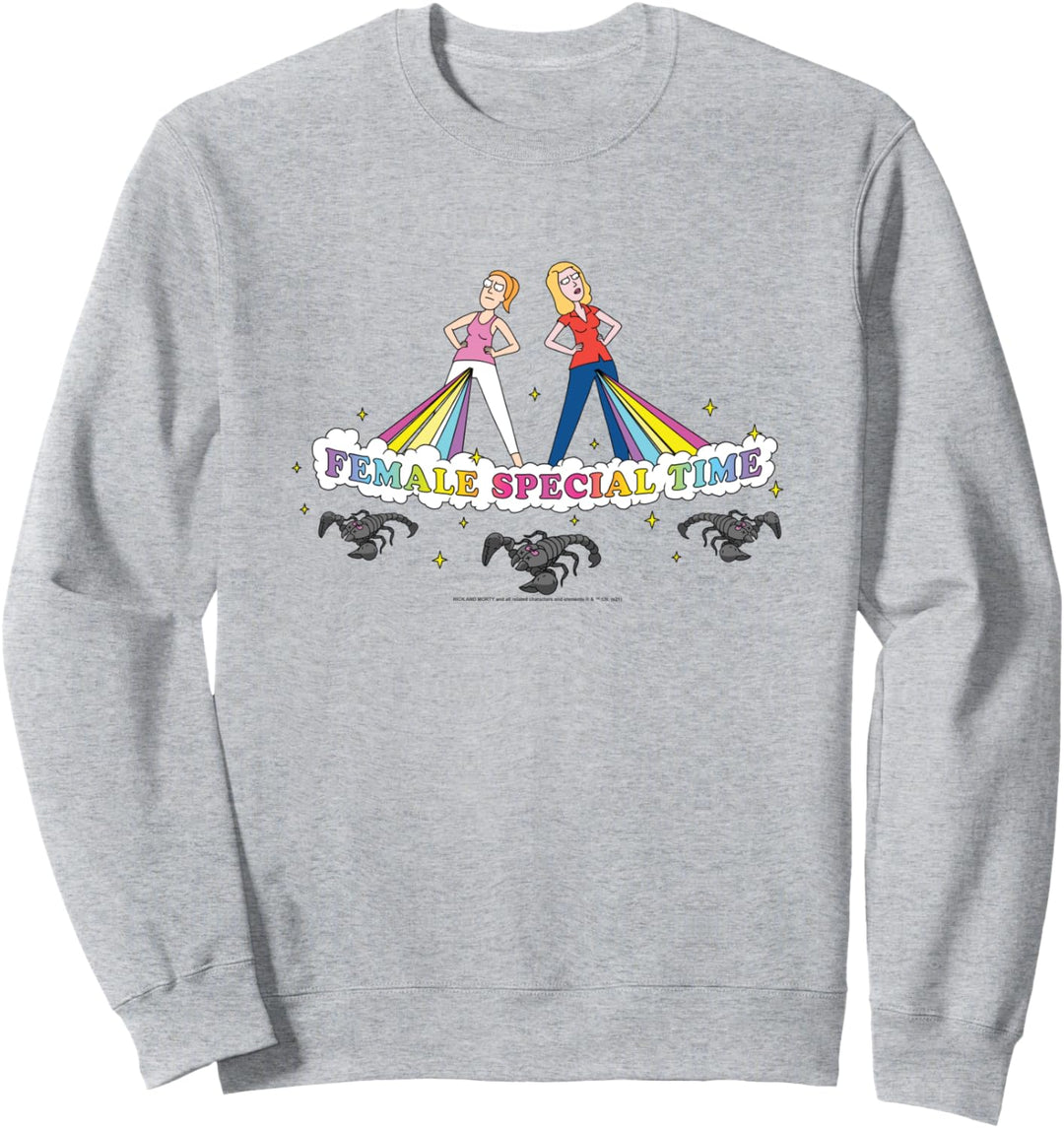 Rick and Morty Female Special Time Sweatshirt