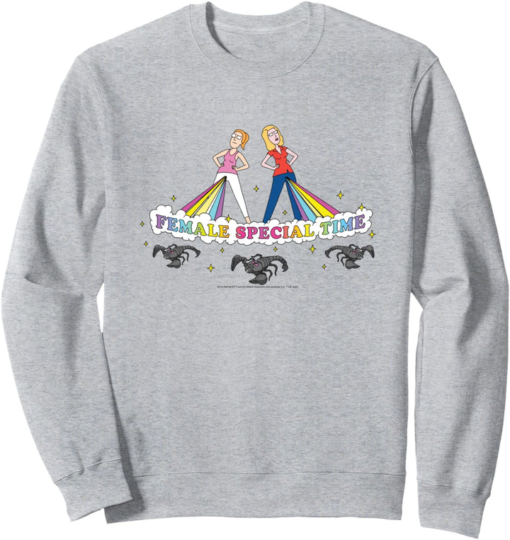 Rick and Morty Female Special Time Sweatshirt