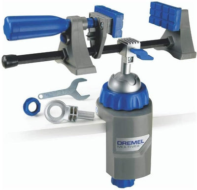 Dremel 2500 Multi Vise - Multi Schraubstock [Energieklasse A] & 684 Polier Zubehören, fur Multifunkt