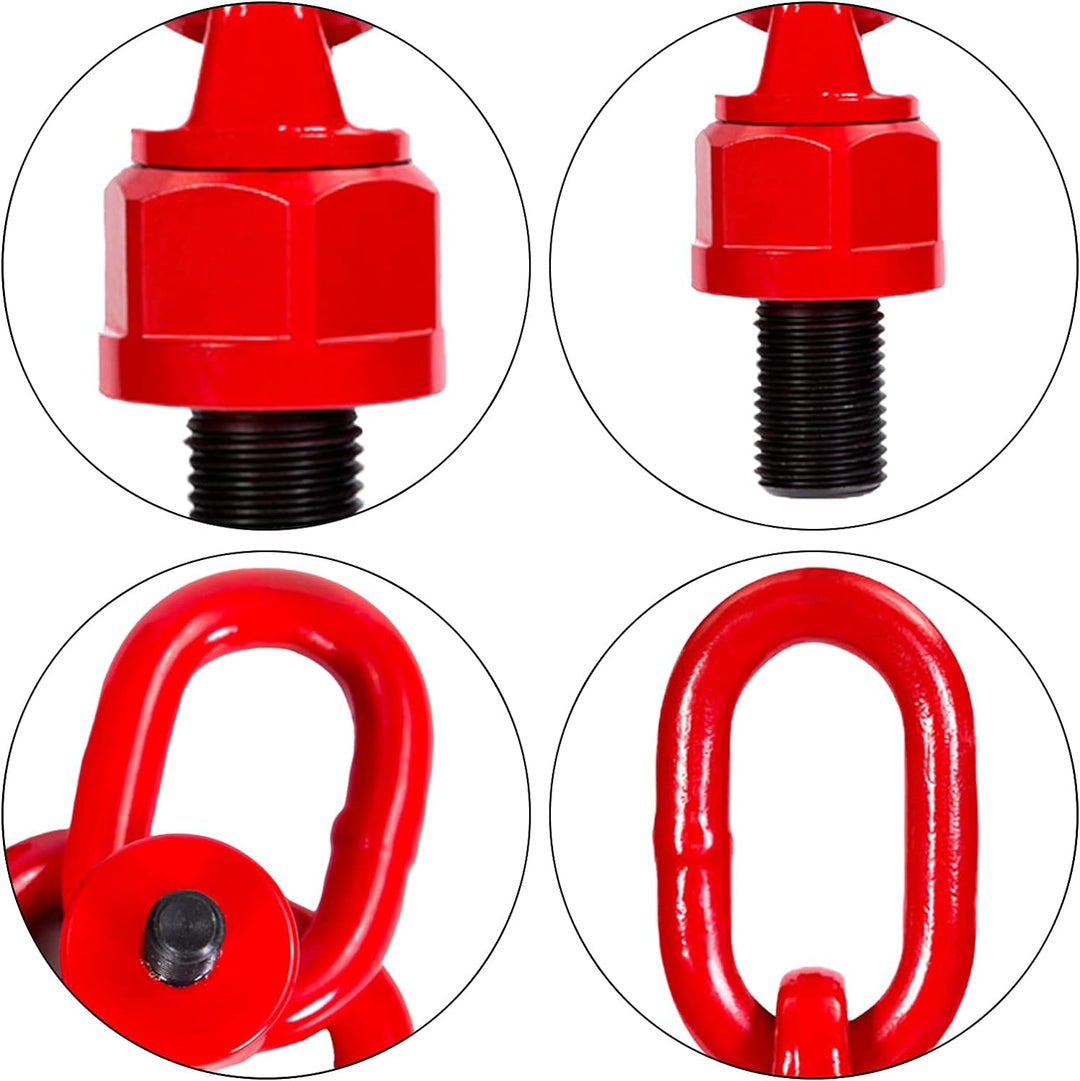 Gonnely Ringschraube M14,Universal Hebering 360 Grad Drehung Hebering Schraube Matrize Verbindungsbo