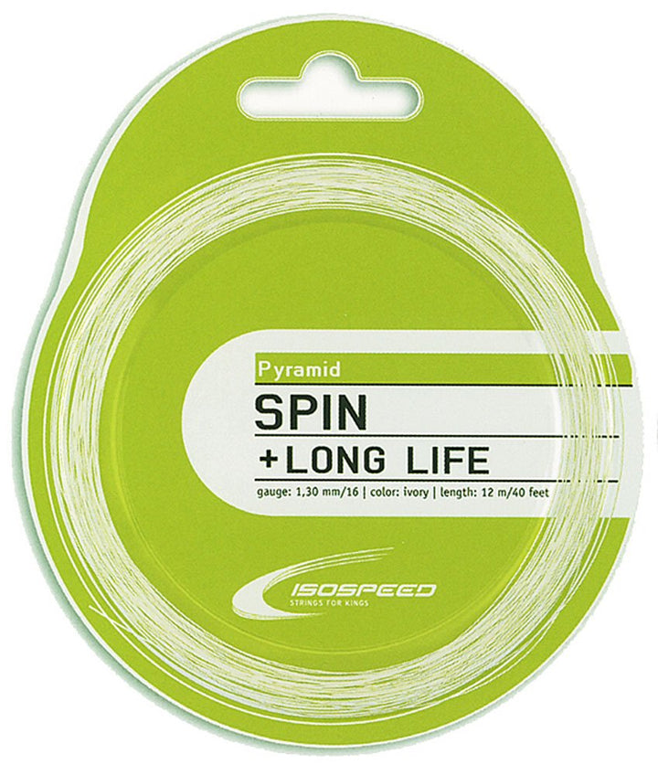 ISOSPEED Tennissaite Pyramid 12 m Weiss, 12 m Weiss