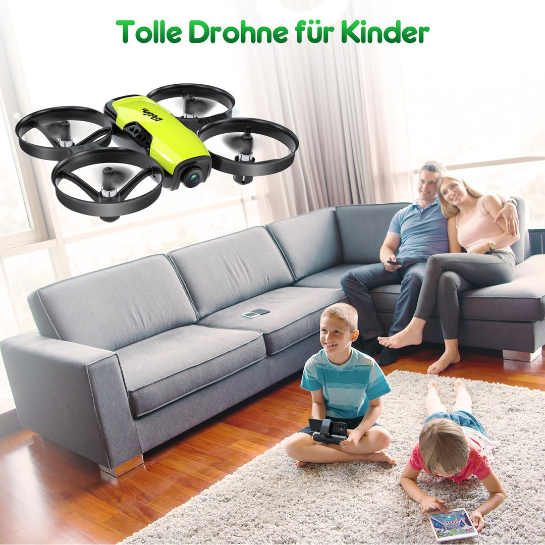 Loolinn | Drohne mit Kamera als Geschenk für Kinder - Mini Drohne Ferngesteuert mit Video & Fotos /