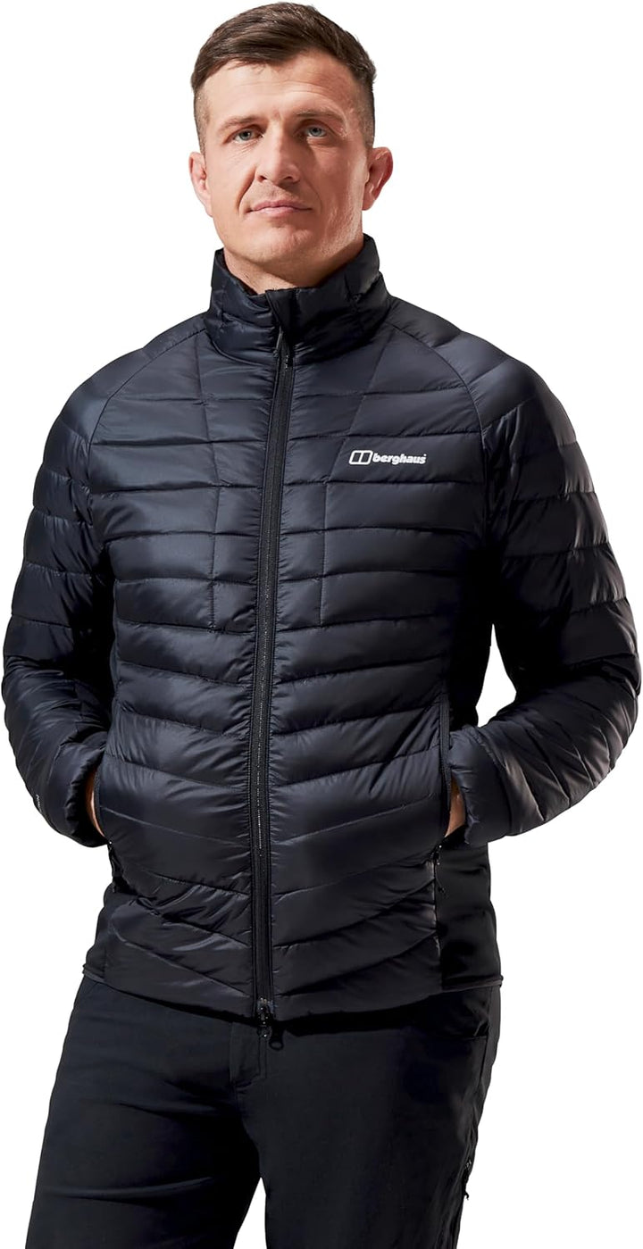 Berghaus Herren Tephra Stretch 2.0 Reflect Hydrodown Winterjacke S Schwarz, S Schwarz