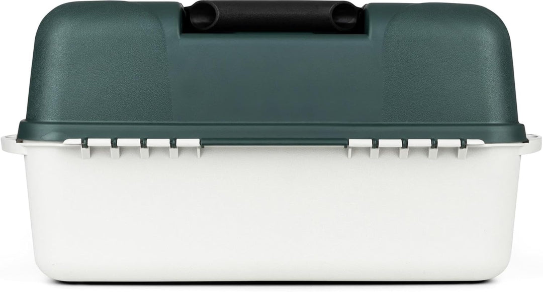 Wasserdichter Angelkoffer Angelbox Angelkasten Transportkoffer Gerätekoffer Angelkiste mit 2 Laden f