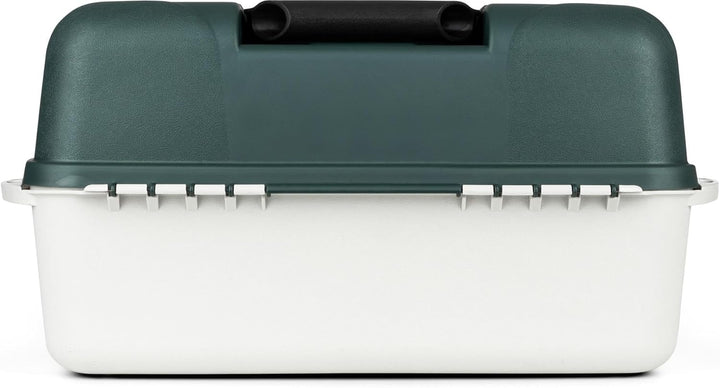 Wasserdichter Angelkoffer Angelbox Angelkasten Transportkoffer Gerätekoffer Angelkiste mit 2 Laden f