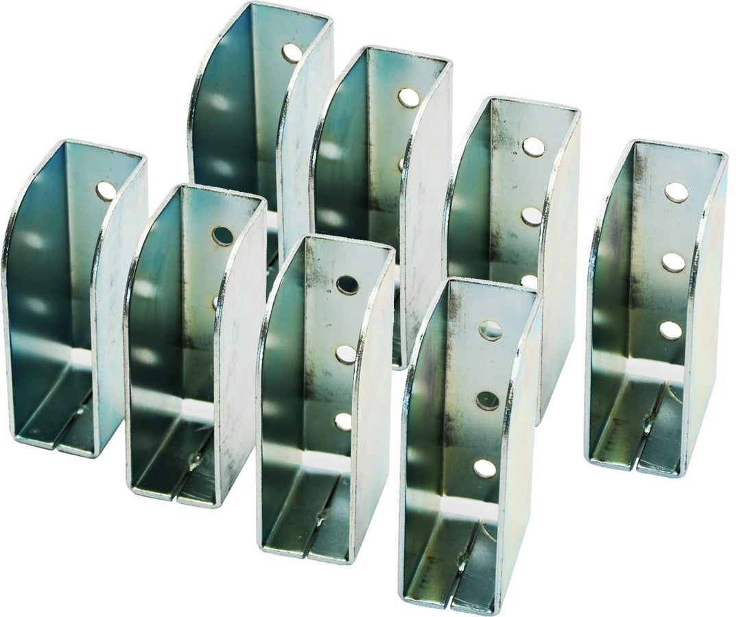 8X Spriegel Spriegellasche Einstecktasche verzinkt Spriegeltasche Planenaufbau 30mm