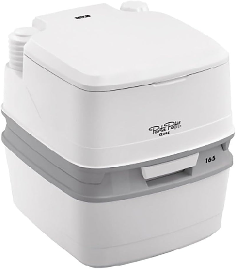 Thetford 92814 Porta Potti 165 Tragbare Toilette Qube, Wei -Grau 414 x 383 x 427 mm, Normal, 9108139