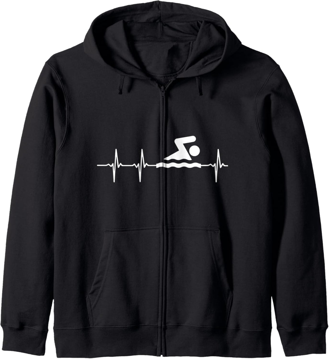 Swimming Heartbeat Kapuzenjacke