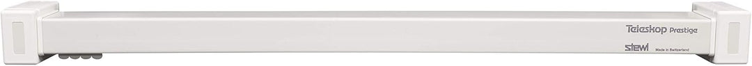 stewi Wandtrockner Teleskop Prestige 100cm, Aluminium/Weiss, 100 x 10-39 x 6 cm 101.2 x 10 -39 x 6cm