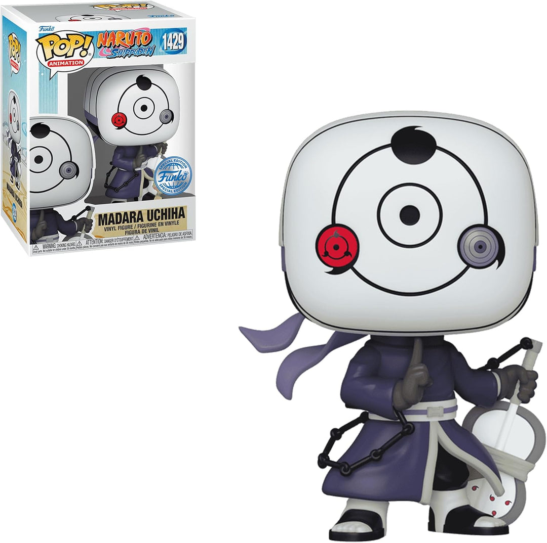 Funko Pop! Animation: Naruto – Madara Uchiha (Masked) (Exc), Sammelfigur aus Vinyl – 60710