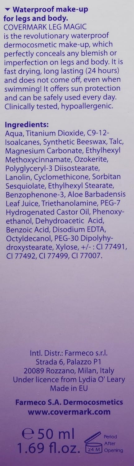 Covermark Leg Magic Make-up für Gesicht und Körper Shade 06, Shade 06