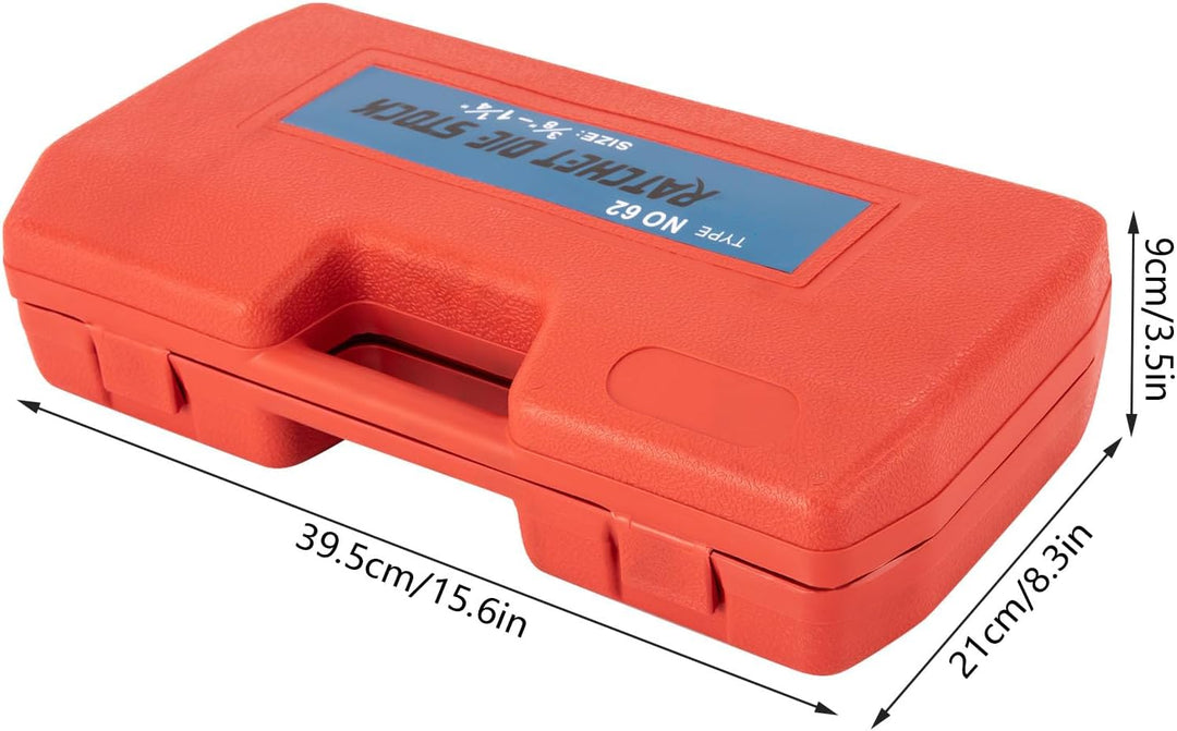 5 Schneideisen Gewindeschneidkluppe Rohrgewindeschneidsatz Kluppe Rohrgewindewerkzeugsatz Schneidewe