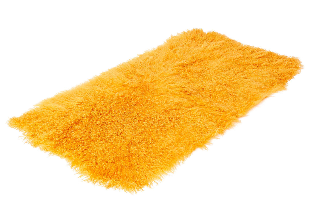 Reissner Lammfelle Tibet Lammfell Auflage TP1 60x120cm Farbe orange JAY12 TP1 Jay12 Orange, Jay12 Or