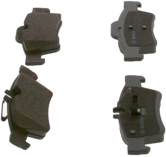 Bosch BP412 Bremsbeläge - Hinterachse - ECE-R90 Zertifizierung - vier Bremsbeläge pro Set