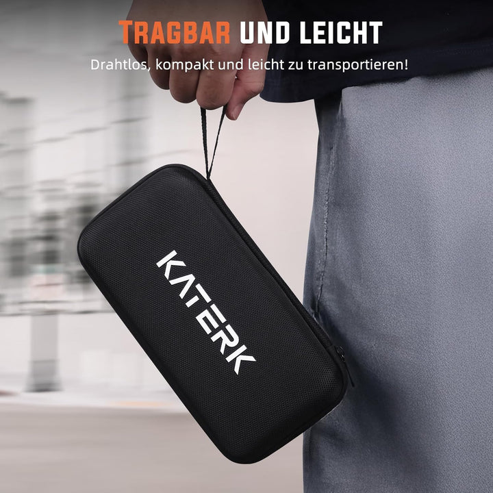 Katerk Mini Akku Multifunktionswerkzeug,5 Gang Rotationswerkzeug Set,5000-20000 U/min & 70 Zubehörte