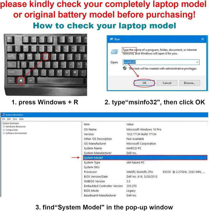 ARyee 52TWH Akku Kompatibel mit Dell XPS 13 7390 2-in-1 P103G P103G001 P103G002 Serie Notebook, Ersa