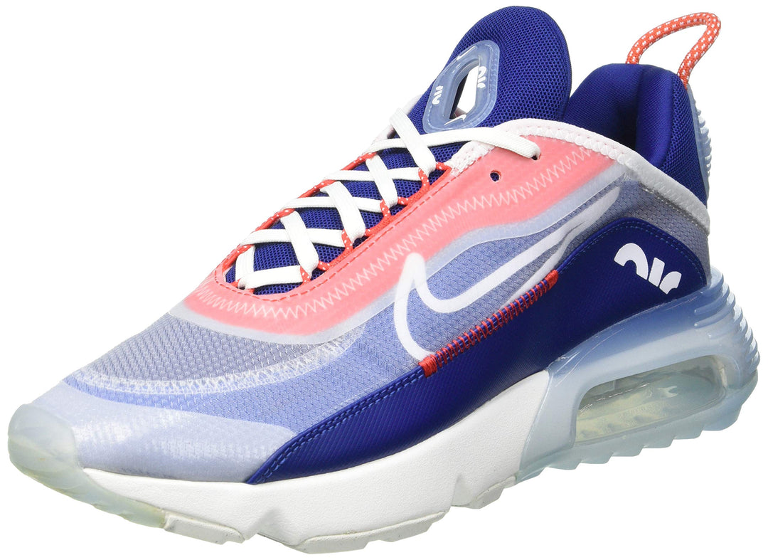 Nike Damen W Revolution 5Sneaker 40 EU White Chile Red Deep Royal Blue White, 40 EU White Chile Red