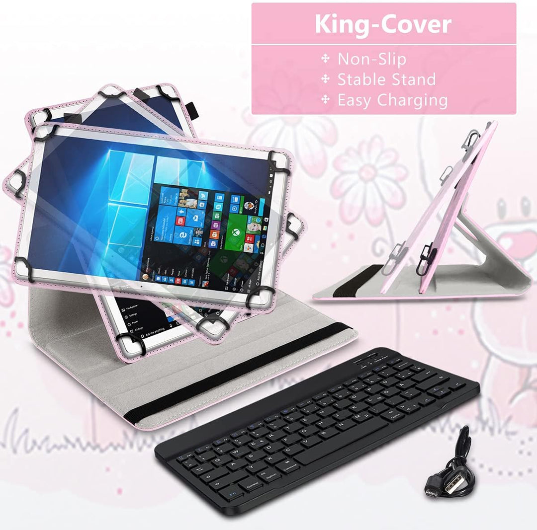 Tablet Hülle kompatibel mit Blackview Tab 20 16 15 13 12 11 10 Pro 9 8 8E Tasche Schutzhülle Bluetoo