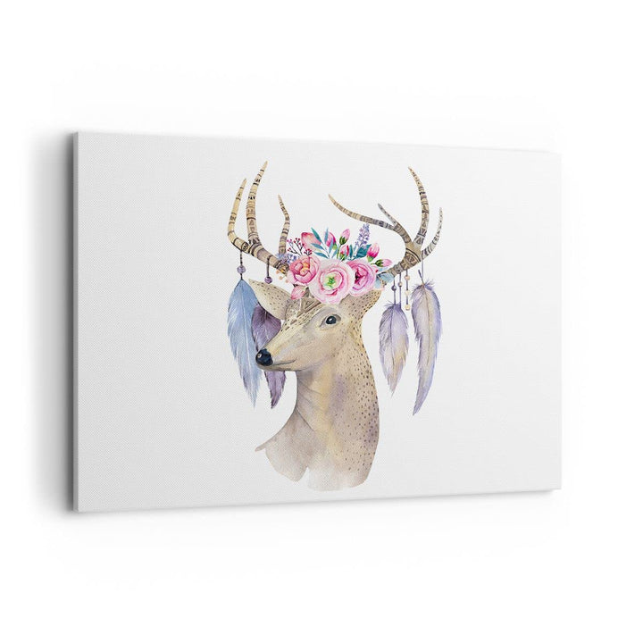 Bilder auf Leinwand 100x70cm Leinwandbild Lieber Kopf hipster illustration Gross Wanddeko Bild Schla