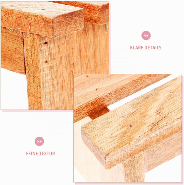 Fusshocker Aus Holz Badewannen Fussstütze Stabiler Sauna Tritthocker Kompakte Grösse Mehrzweck Fussh
