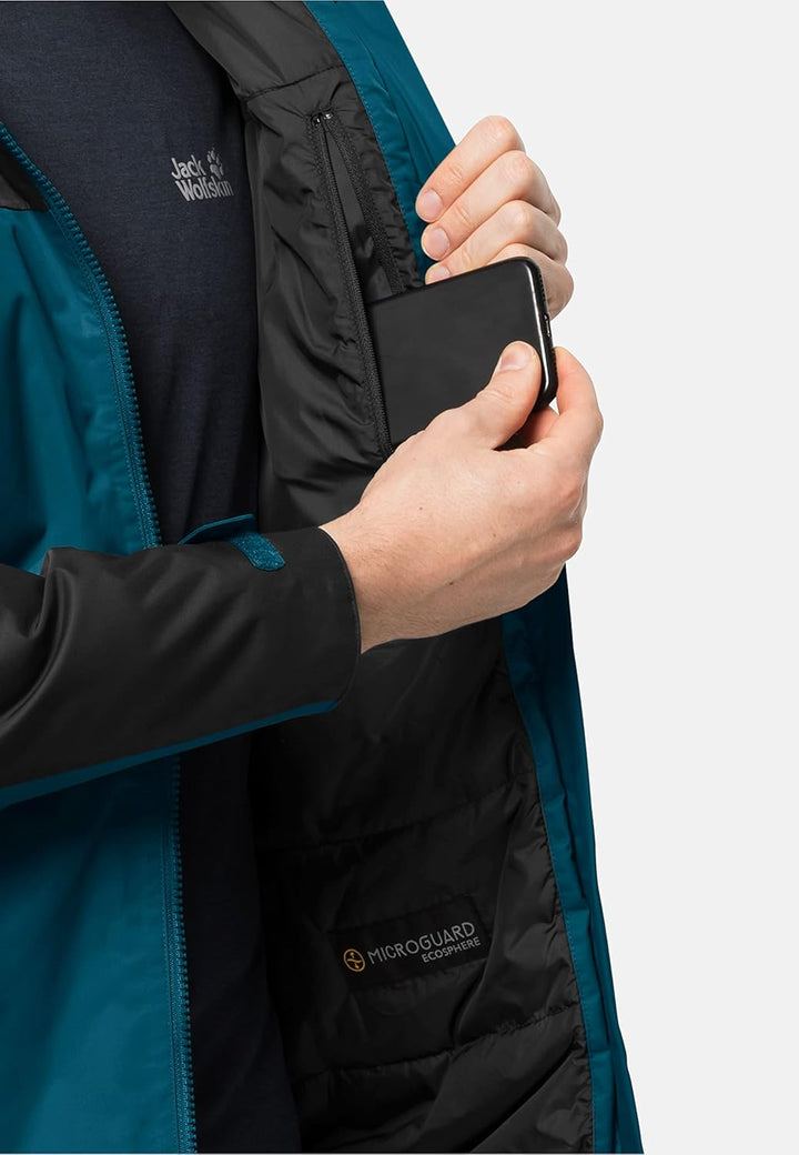 Jack Wolfskin Herren Jasper Ins Jacke XXL Blue Coral, XXL Blue Coral