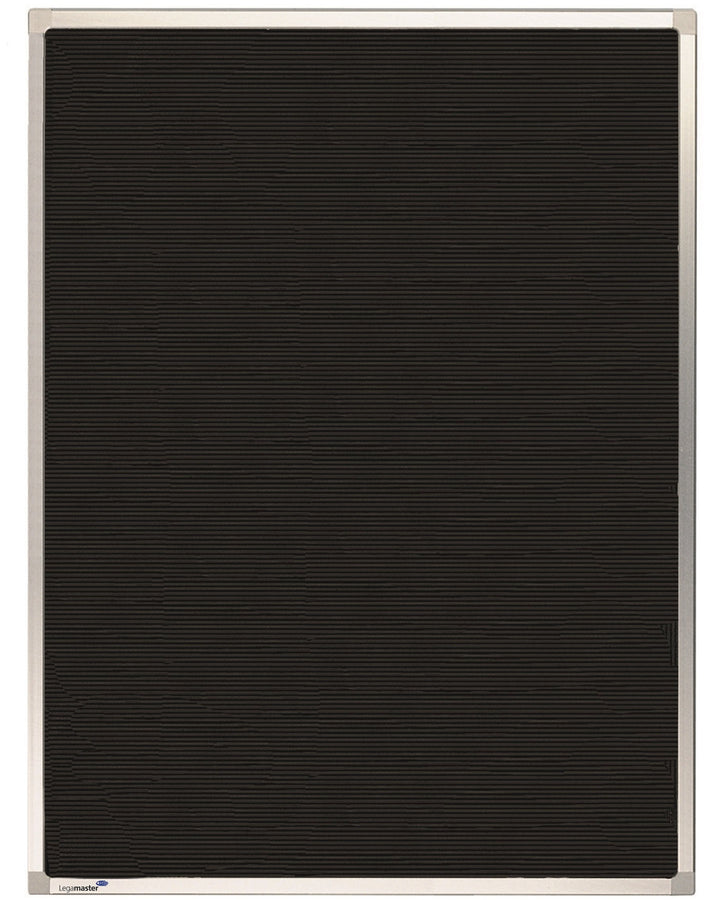 Legamaster PREMIUM Rillentafel 40x30cm - hochwertiges Letterboard - schwarze Tafeloberfläche mit Gum