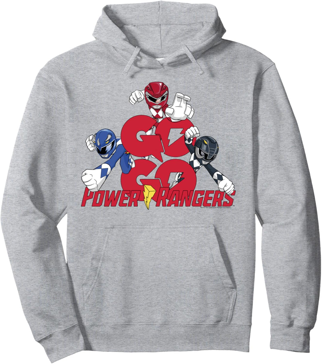 Power Rangers Go Go Power Rangers Group Shot Pullover Hoodie