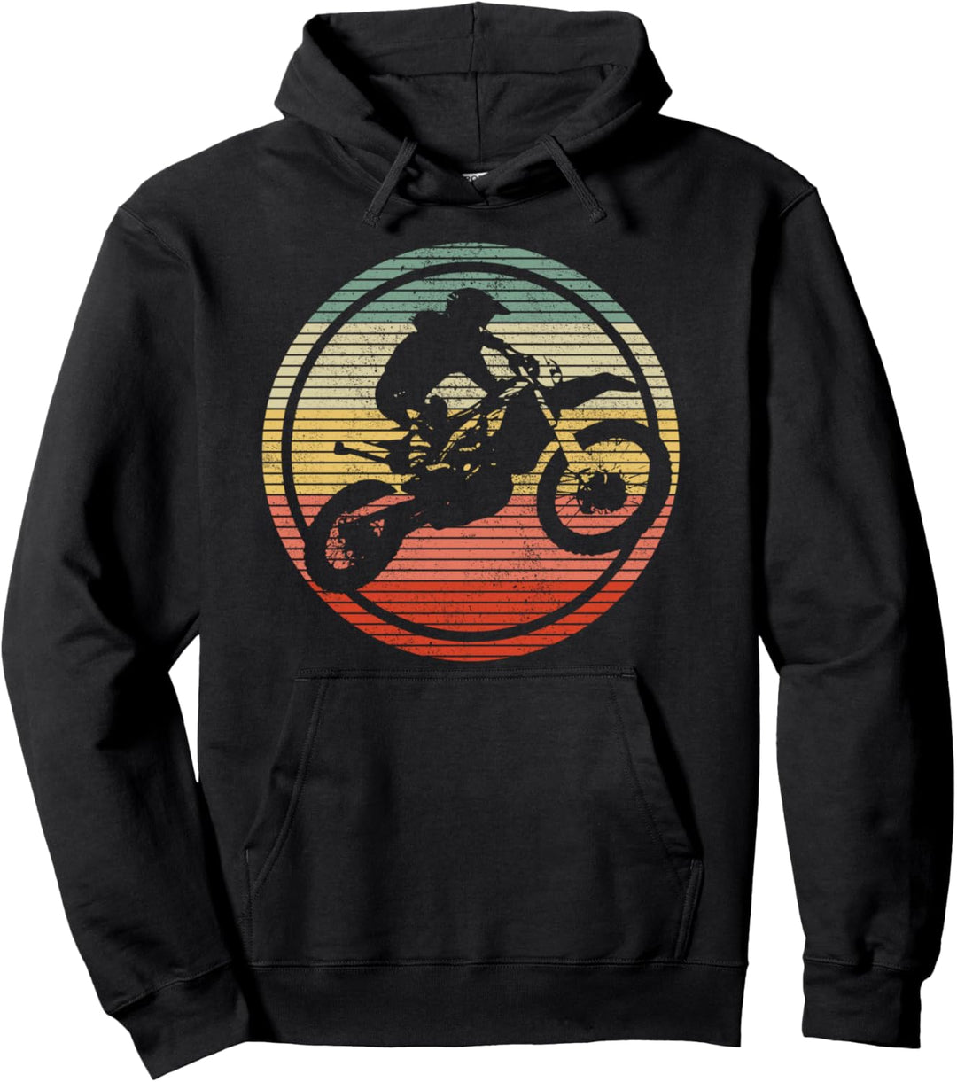 Motocross Vintage Enduro Freestyle Motorrad Geschenk Pullover Hoodie