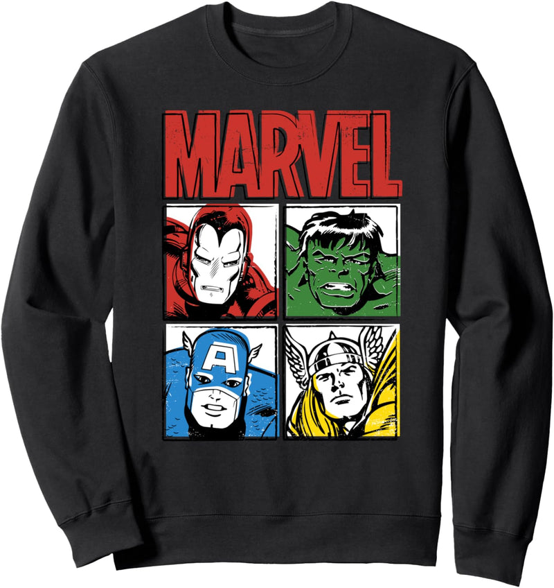 Marvel Avengers Faces Sweatshirt
