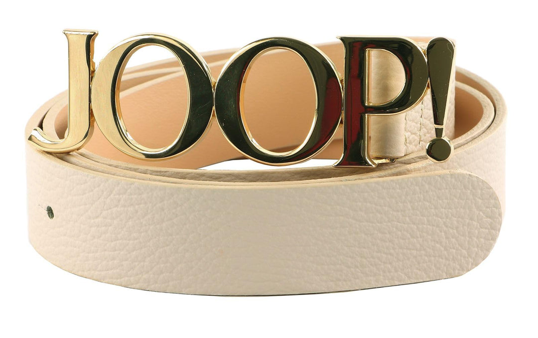 Joop! 3,0 CM Women's Cow Leather Belt W80 Cream