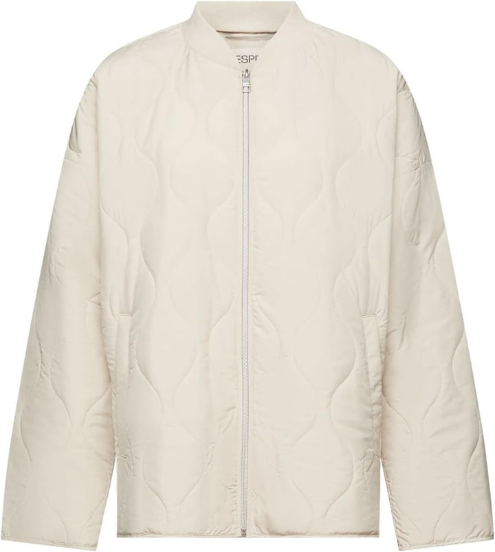 ESPRIT Damen 013ee1g366 Jacke, 260/LIGHT TAUPE