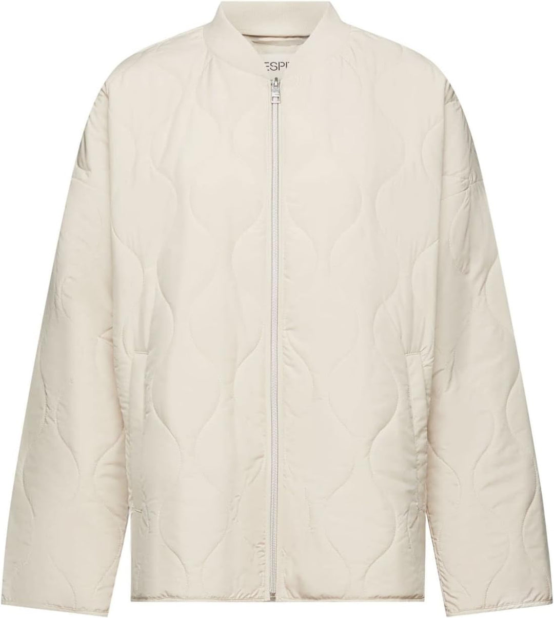 ESPRIT Damen 013ee1g366 Jacke, 260/LIGHT TAUPE