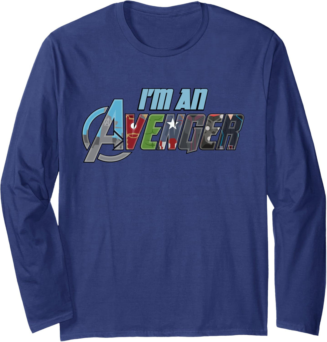 Marvel Avengers Age of Ultron I'm an Avenger Langarmshirt
