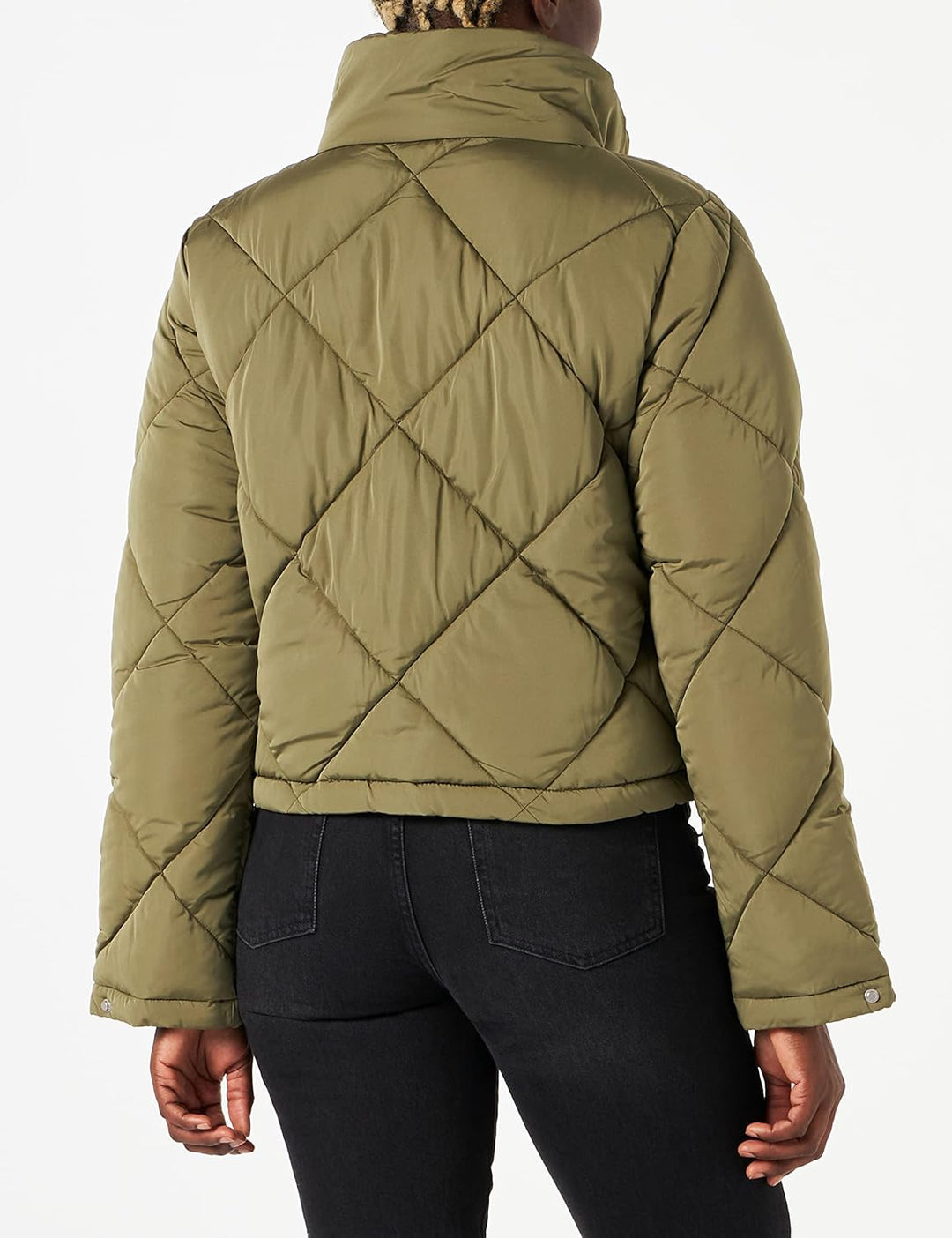 JACK & JONES Damen Jxpower Short Quilted Jacket Sn Jacke S Dark Olive, S Dark Olive