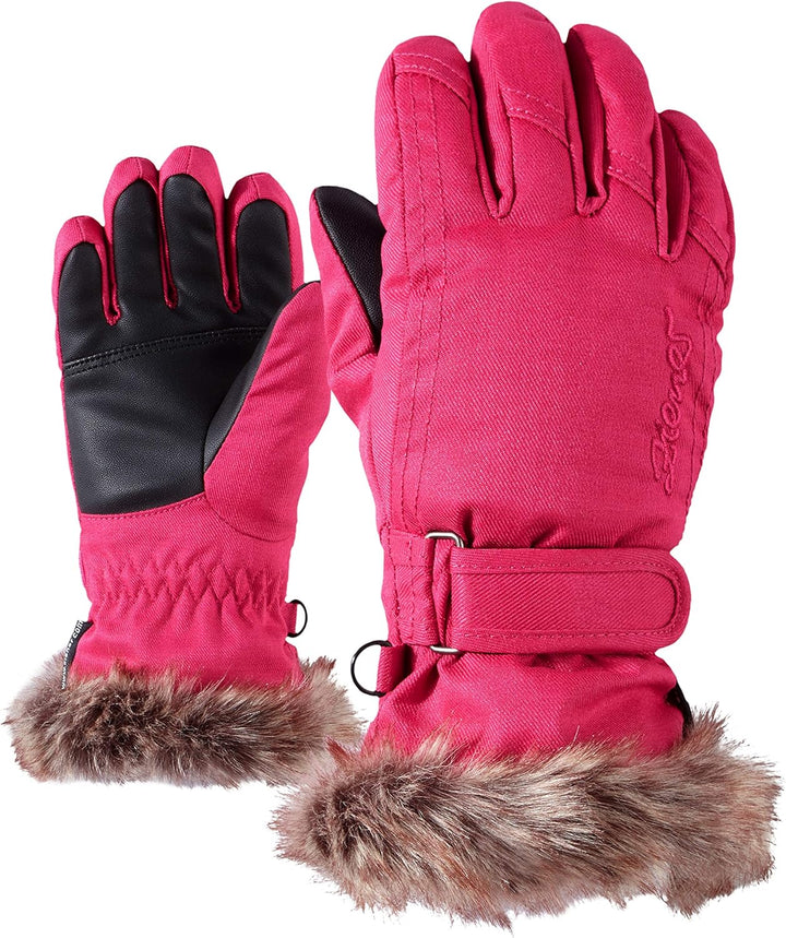 Ziener Mädchen LIM Girls Glove Junior Ski-Handschuhe/Wintersport