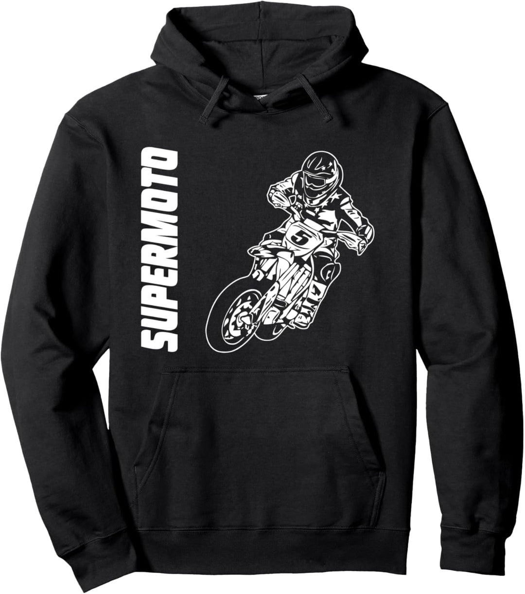 Supermoto Supermotard Enduro Moto Cross Motorrad Pullover Hoodie