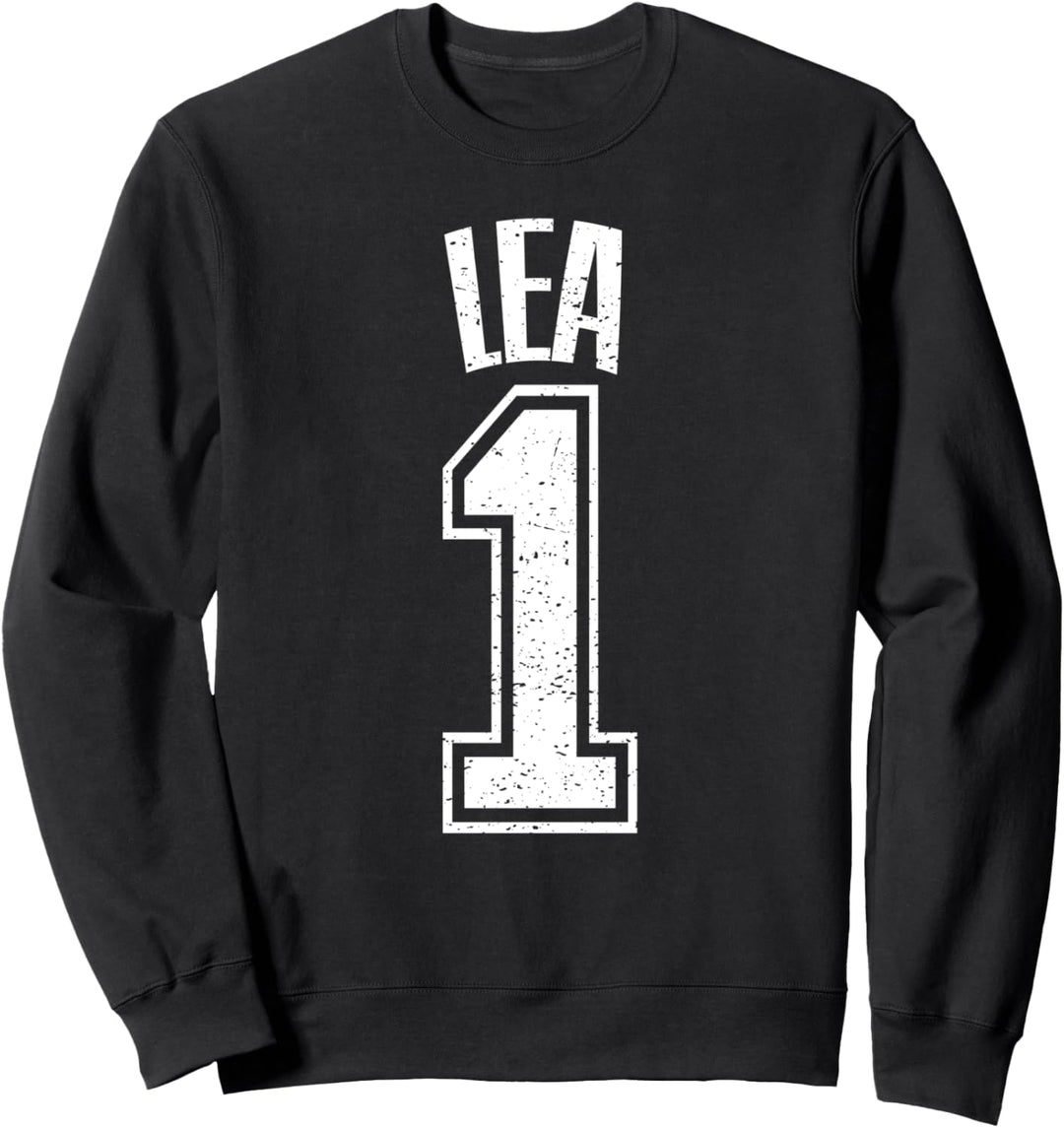 Lea Supporter Number 1 Grösster Fan Sweatshirt