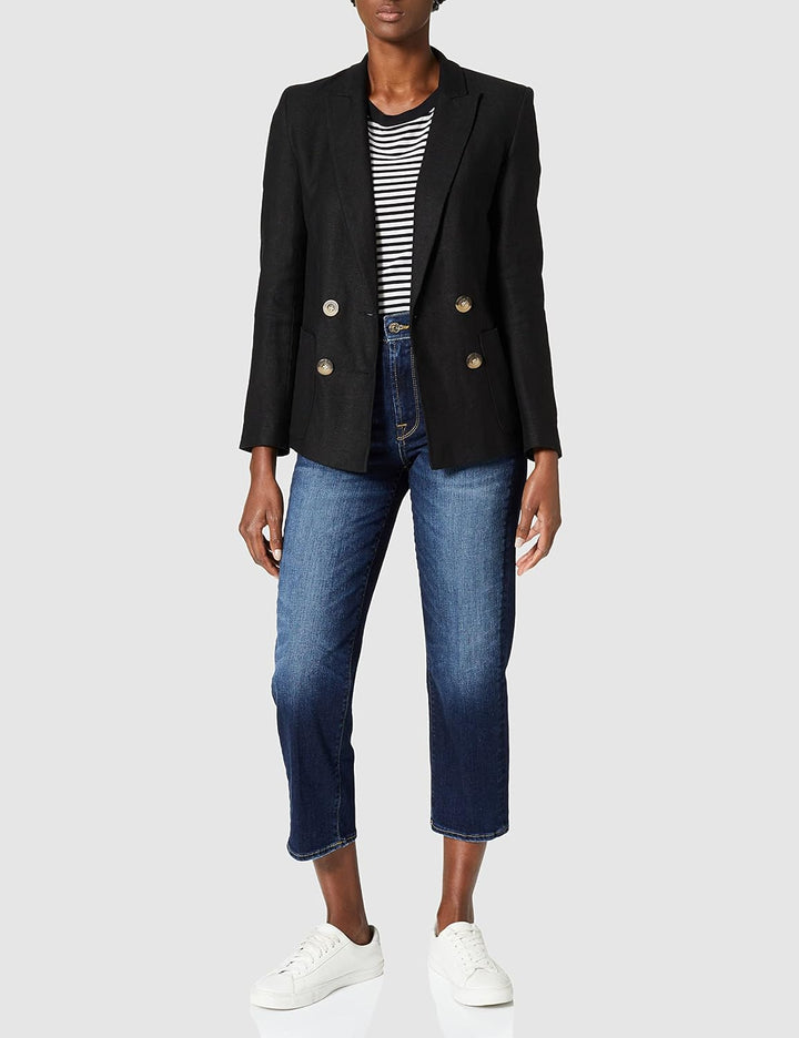 7 For All Mankind Damen Jeans 23W Dark Blue, 23W Dark Blue