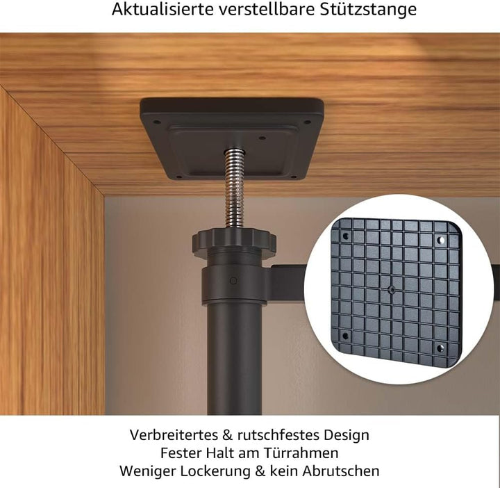 unipaws 190 cm extra hohes Katzengitter Tür, verstellbares Haustiertor mit engem Spalt, ausziehbar 1