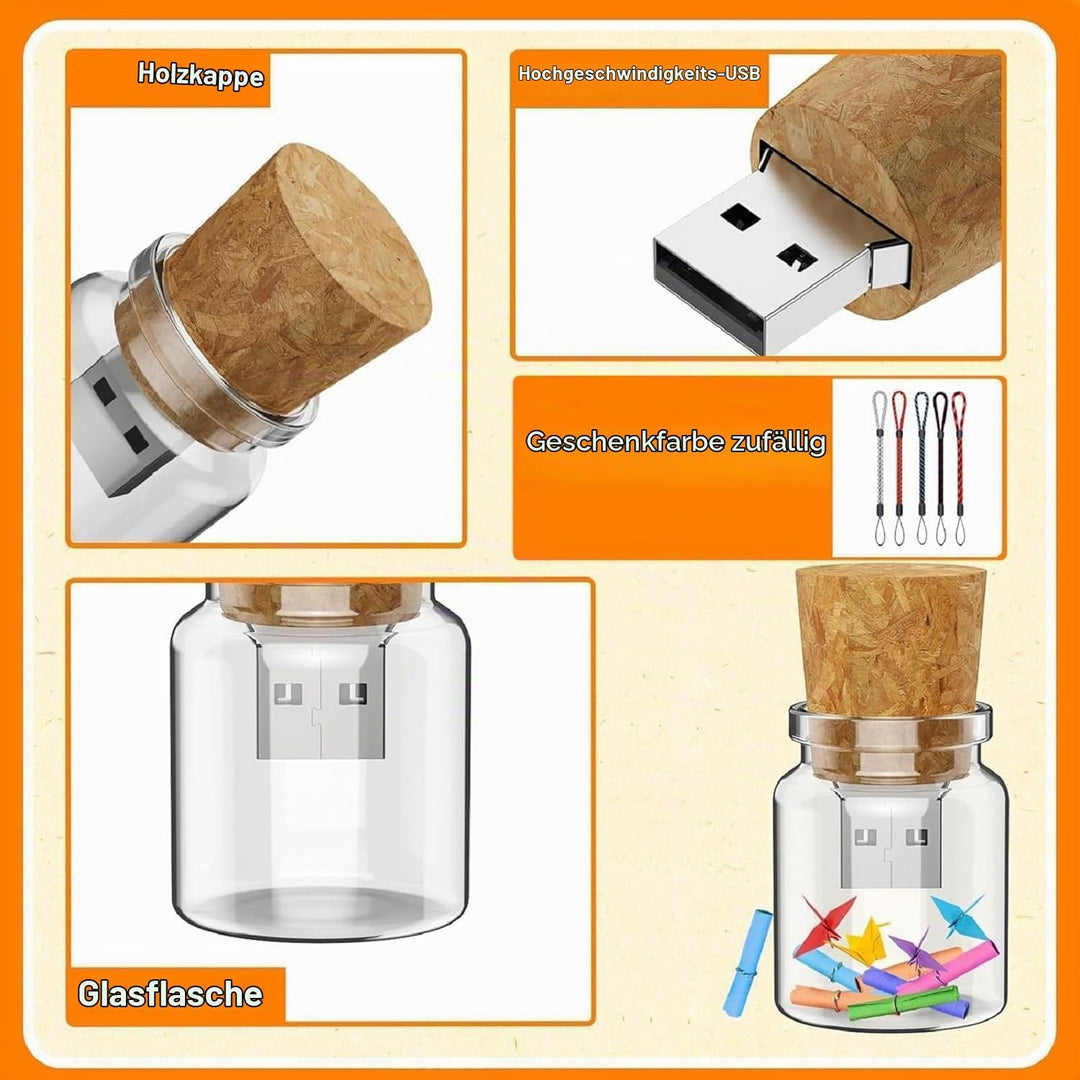 10PCS 16GB niedliche Drift Flasche USB Flash Drive Memory Stick verstauen Disk Weihnachts Geschenk g