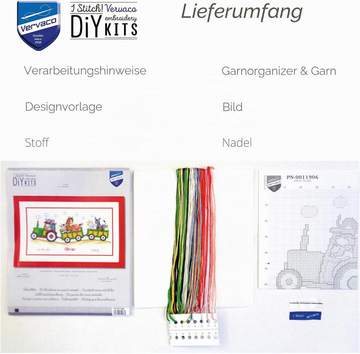 Vervaco Zählmusterpackung-Kreuzstichbild