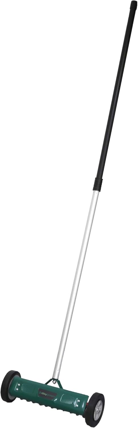 DAYGREEN Hand-Vertikutierer VT-32 | Moos und Unkrautentferner mit 11 Edelstahlmessern | 32 cm Arbeit