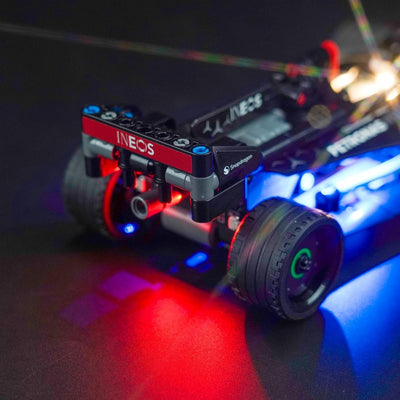 LocoLee Licht Kompatibel mit Lego Mercedes-AMG F1 W14 E Performance, Nur Lichter Set - Kein Modell,