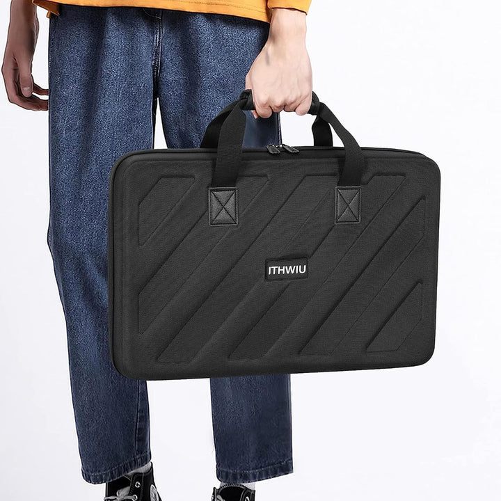 OUUTMEE Hart Reise Tragen Tasche für Pioneer RX, SX, SX2, SX3, Denon MC7000, DDJ FLX6, Schwarz 53X36
