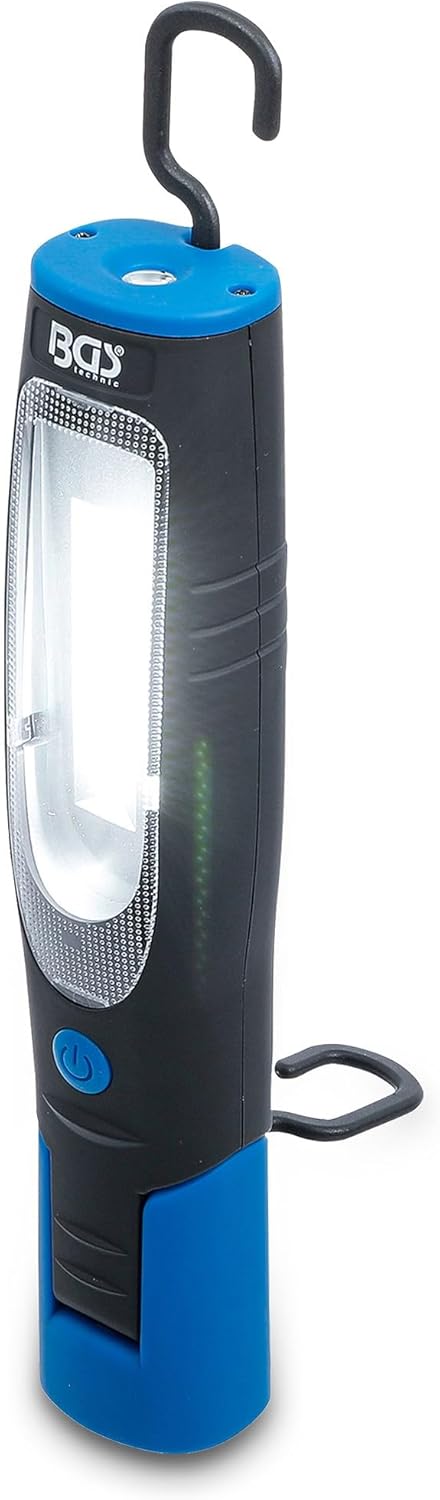 BGS 85345 | COB-LED-Werkstattleuchte mit Magnet und Haken