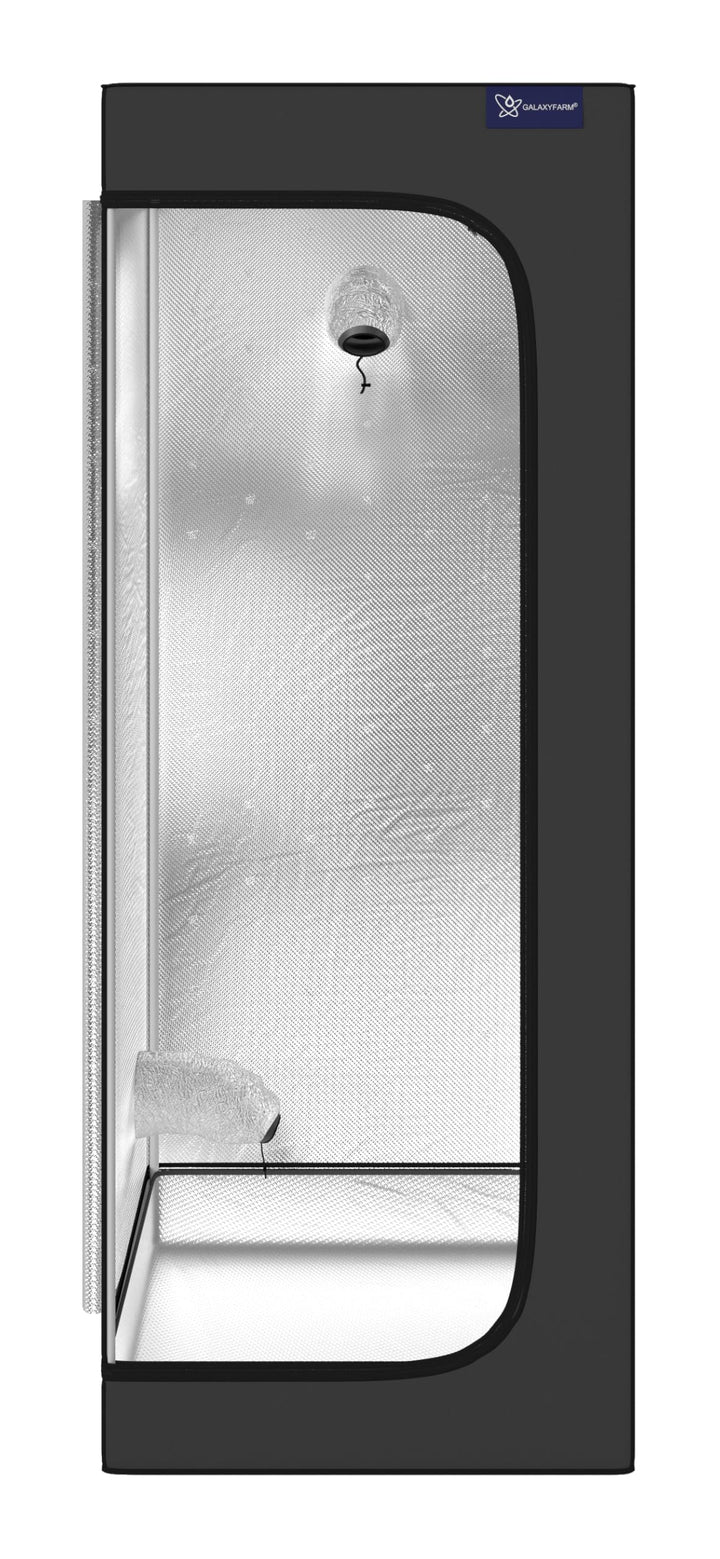 GALAXYFARM - Growzelt Galaxyfarm Luna Lite, Grow Box mit Lüftungsöffnungen, für den Innenanbau - Gro
