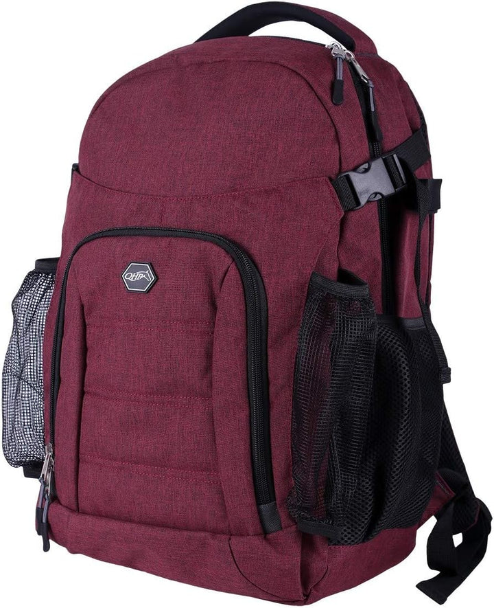 QHP praktischer Rucksack für den Reiter oder als Putzrucksack mit vielen Verstaumöglichkeiten (Borde