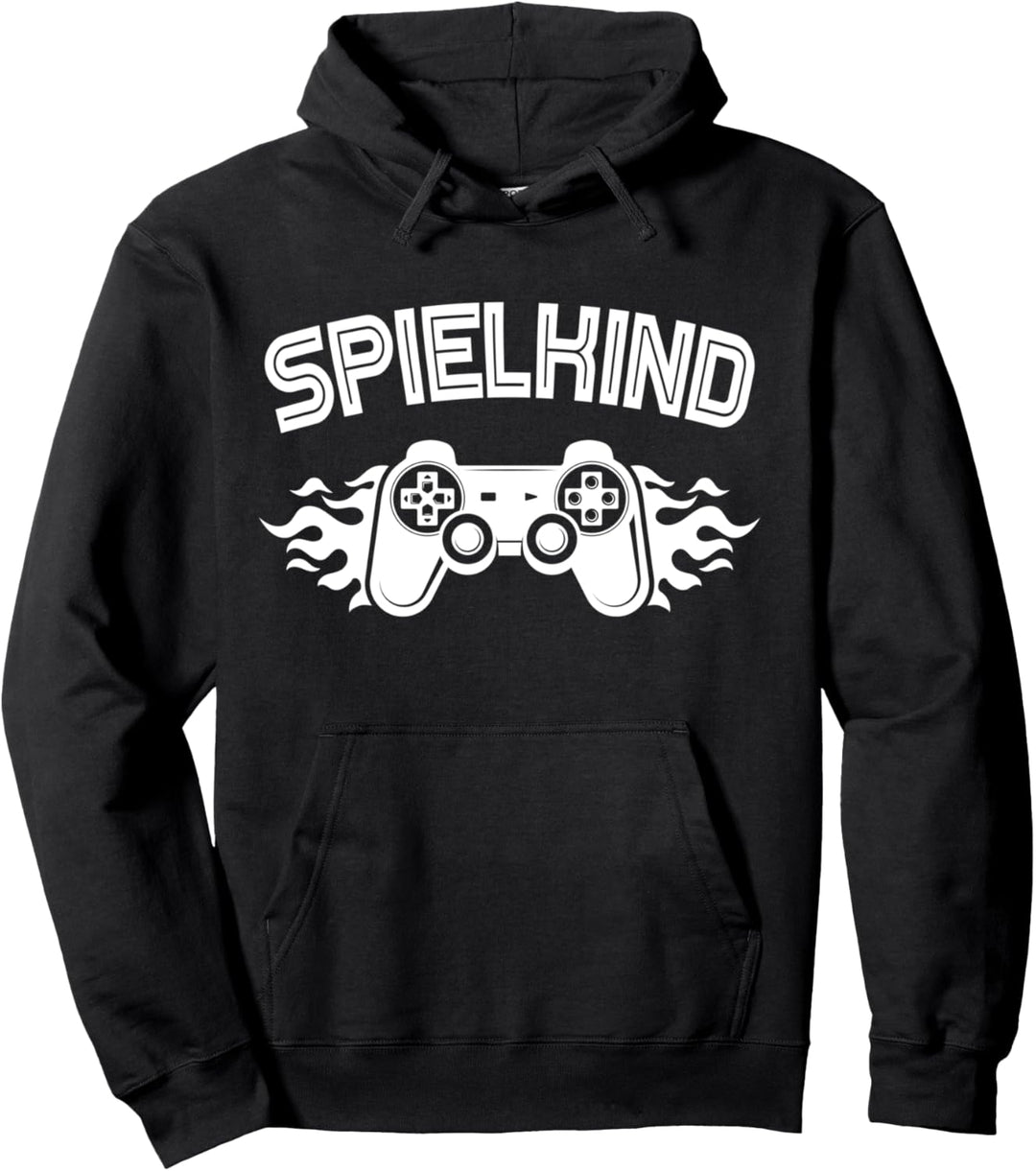 Spielkind - Gamer Geek Player Zocker Konsole Gaming Pullover Hoodie