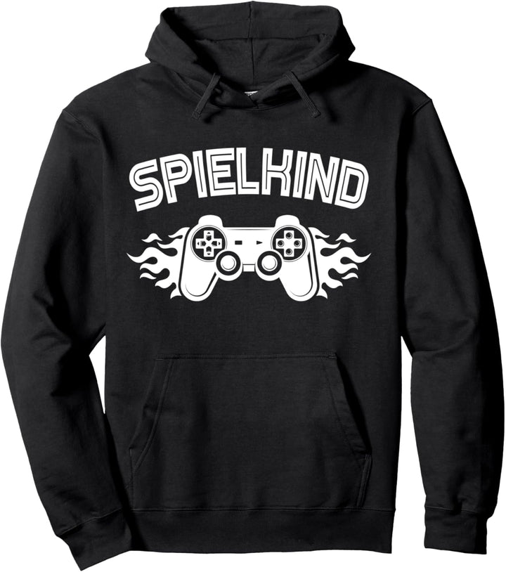 Spielkind - Gamer Geek Player Zocker Konsole Gaming Pullover Hoodie