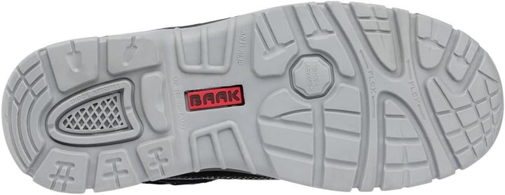 BAAK Sicherheitsschuhe Henry Industrial S1P Sicherheitssandalen BGR191 Grösse 39, schwarz, 8424, 39